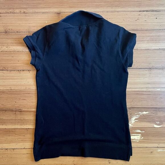 Aeve cotton pique skinny polo. Size 2. - Picture 2 of 9